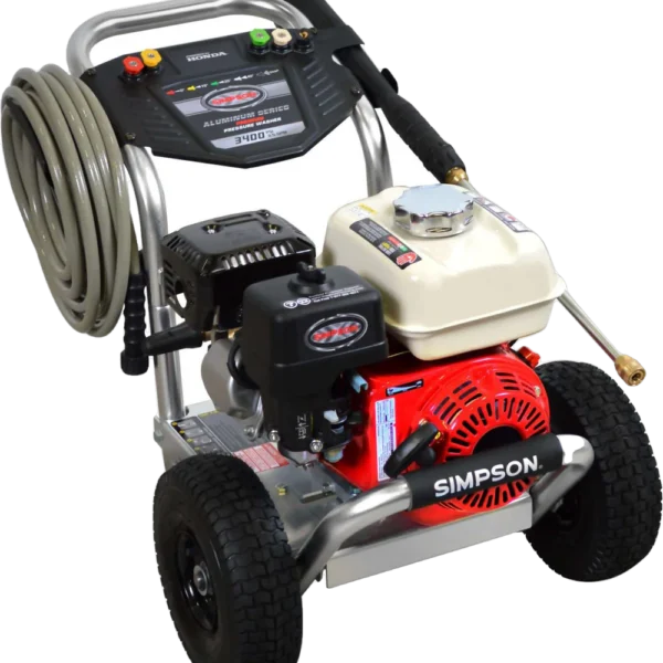 Simpson ALH3425 Aluminum 3600 PSI 2.5 GPM Honda GX200 Gas Pressure Washer (60689)